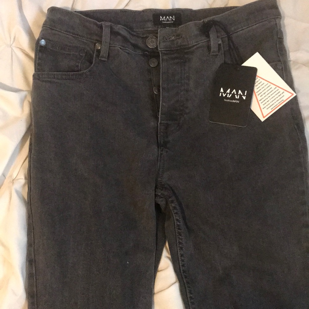Grey jeans